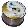 CABLETECH dvojlinka 2 x 1,5mm², čierna, 100m, Cu KAB0334