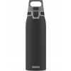 Sigg Shield One Black 1 L fľaša (Oceľový turistický bottle štít 1 l čierny)