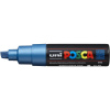 POSCA akrylový popisovač PC-8K - široký hrot - 8 mm - metalický - modrý
