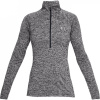Under Armour Armour Tech Half Zip Top Womens Black Twist 18 (2XL)