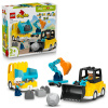 Lego Lego LEGO DUPLO 10475 Vozidlá na stavbe 3 v 1