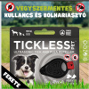 Bezchemický ultrazvukový odpudzovač kliešťov a bĺch pre psov a mačky – TICKLESS, čierny
