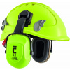 Dielektrické mušlové chrániče sluchu Cerva Ciron Helmet - farba: čierna/žltá