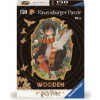 RAVENSBURGER Dřevěné obrysové puzzle Harry Potter 150 dílků