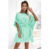 ŠATY SOFIA - MINT (ZN. NUMOCO záruka kvality. Originálne, trendy, sexi, štýlové, pohodlné.... oblečenie na každú príležitosť.)