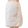 . Pánsky kilt do sauny - Vedro, ľanovo-bavlnený, prírodný 55*140 cm