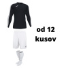 Futbalová sada Joma Academy s dlhým rukávom pre mužstvo, od 12 kusov, ?ierna / biela počet ks v sade: 17 hráčskych setov