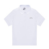 Slazenger Plain Polo Shirt Junior White 9-10 Years