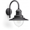 Philips 01652/30/PN vonkajšie nástenné svietidlo Raindrop 1x60W | E27 | IP44 - čierna