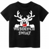 Tričko Buďte šťastní 86 čiernych (Vianoce T -shirt veselé vianočné darčeky 86)