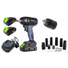 Sada akumulátorových rázových Rázový uťahovák Kraft&Dele KD3408 21V