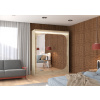 Sliding wardrobe with mirror and lighting LED ARIZONA 180