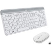 Logitech® MK470 Slim Wireless Combo – biela – USA (medzinárodná verzia) – medzinárodná verzia - Logitech MK470 Slim Wireless Keyboard and Mouse Combo 920-009205
