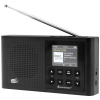 soundmaster DAB165SW vreckové rádio DAB+, FM možné znovu nabíjať čierna; DAB165SW