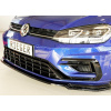 Rieger tuning lipa pod originálny predný nárazník pre Volkswagen Golf VII R / R-Line 3/5-dvere. facelift, r.v. od 02 / 17-, Povrchová úprava: plast ABS, čierny lesklý lak