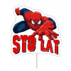 Topper STO ROKOV SPIDERMAN Dekorácia na tortu 13 cm