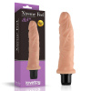 7,5' vibrátor Xtreme Feel Cyberskin - Lovetoy Real Feel Realistic 19cm Natural