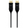 PREMIUMCORD Optický DisplayPort 1.4 přípojný kabel M/M, zlacené konekt. 10m