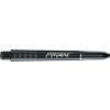 Násadky na šípky Winmau Prism force plastové dlhé čierne