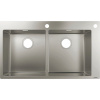 HANSGROHE S712-F765 nerezový dvojdrez, montáž na pracovnú dosku/do roviny, s otvorom pre excenter, 865 x 500 mm, nerezová oceľ, 43311800