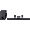 LG Electronics SQC4R.DEUSLLK Soundbar čierna vr. bezdrôtového subwooferu, upevnenie na stenu, Bluetooth®; SQC4R.DEUSLLK