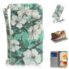 Peňaženkové 3D puzdro na LG K61 - Watercolor Flower