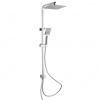 SCHÜTTE Súprava s hornou sprchou SILVER RAIN chrómová - Srieborná - 97996-60179