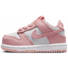Detské športové topánky ružové Nike Dunk Low TD HV0929-100 veľkosť 19,5