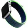 FIXED Nylon Strap nylonový remienok pre Apple Watch 42mm / 41mm / 40mm / 38mm - neónovo modrý 67-40mm - možnosť vrátiť tovar ZADARMO do 30tich dní