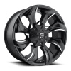 Fuel D571 STRYKR disk 20x10 5x114.3/5x127 78.1 ET-18, Gloss black