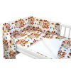 Baby Nellys Mantinel s obliečkami Lapač snov - biela, 135x100 Baby Nellys