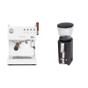 Ascaso Steel DUO PID PLUS, White&Wood + ECM C-Manuale 54, anthracite