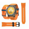 Silikónový remienok pre myPhone HAMMER Watch+ oranžovej farby