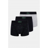 Boxerky Lacoste 3-pak pánske, čierna farba, 5H5154