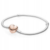Pandora náramok momenty Rose Heart 580719-17 (Pandora náramok momenty Rose Heart 580719-17)