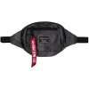 Alpha Industries Crew Waist Bag black camo 196923C125