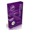 MAXIS COMFORT COTTON STEHENNÉ PANČUCHY veľkosť 8, (II.KT), normálne, bez špice, s krajkou, bronz, 1x1 pár