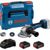 Bosch Akumulátorová uhlová brúska GWS 18V-11 S, 125 mm, L-Boxx, 2x aku 5 Ah 06019N4002