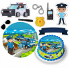DIGITÁLNA TLAČ Opłatek na tort POLÍCIA POLICAJT 997 + POSTAVY + TEXT 6