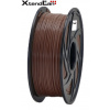 XtendLAN PLA filament 1,75mm hnedý 1kg 3DF-PLA1.75-BN 1kg