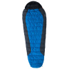 Spací vak WARMPEACE Viking 300 - 170 cm ŠIROKÝ Modrá/sivá/čierna Pravý zips