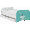 Wooden Toys Detská posteľ MIKI 140x70 SLON
