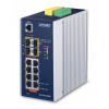 PLANET IGS-5225-8P4S sieťový prepínač Riadený L2+ Gigabit Ethernet (10/100/1000) Podpora napájania cez Ethernet (PoE) Modrá, Strieborná (IGS-5225-8P4S)
