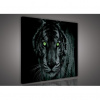 Obraz na plátne viacdielny - OB3044 - Čiernobiely tiger 90cm x 80cm - S6