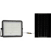 V-TAC VT-120W LED svetlomety, solárny modul 15 W, chladná biela, čierna, 7825; 7825
