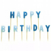 Amscan Sviečky Happy Birthday modré