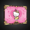 Obraz na plátne obdĺžnik - OB1200 - Hello Kitty 100cm x 75cm - O1