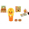 Teddies Samolepková pečiatka kačica s nálnami