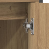 vidaXL 4-dielna súprava kúpeľňového nábytku z umelého dreva Artisan Oak - Béžová - 291451-308198