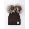 Zimná čiapka I love milk Farba: Hnedá
